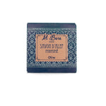 Engraved Aleppo Soap - Scented With Olive (100g)