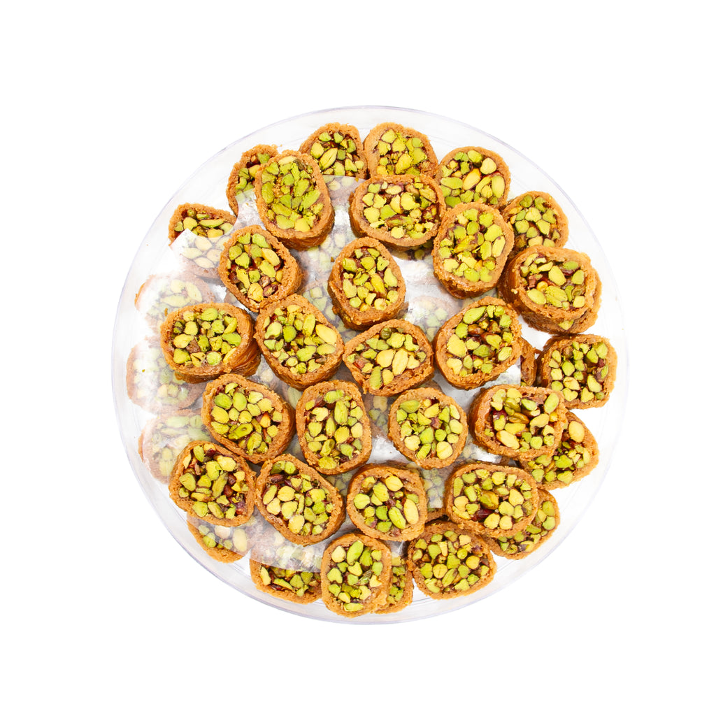 Syrian Authentic Mabroume Baklava (2.2lb) 1.0Kg