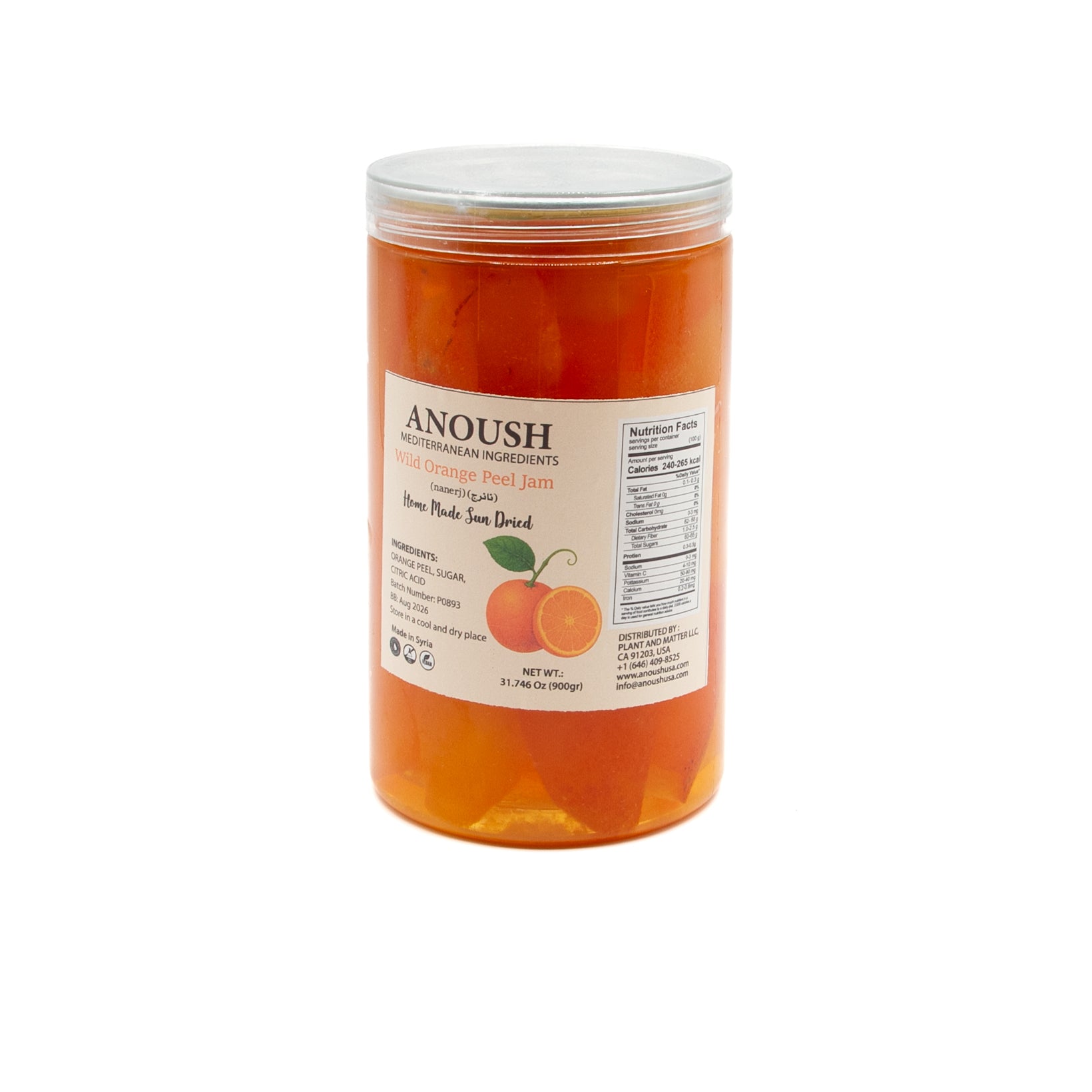 Wild Orange Peel Jam