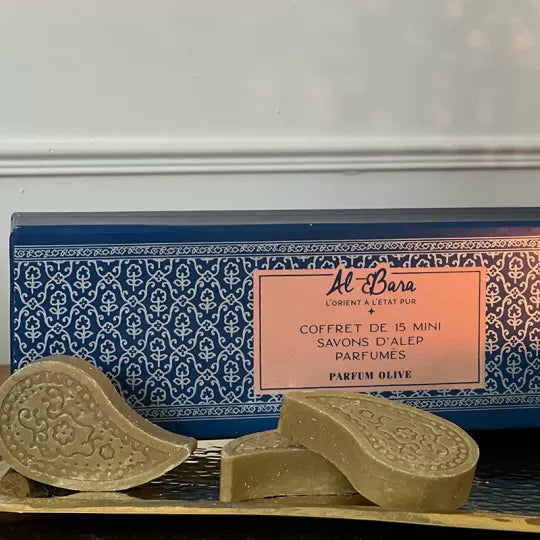 Box of 15 Mini Olive Soaps